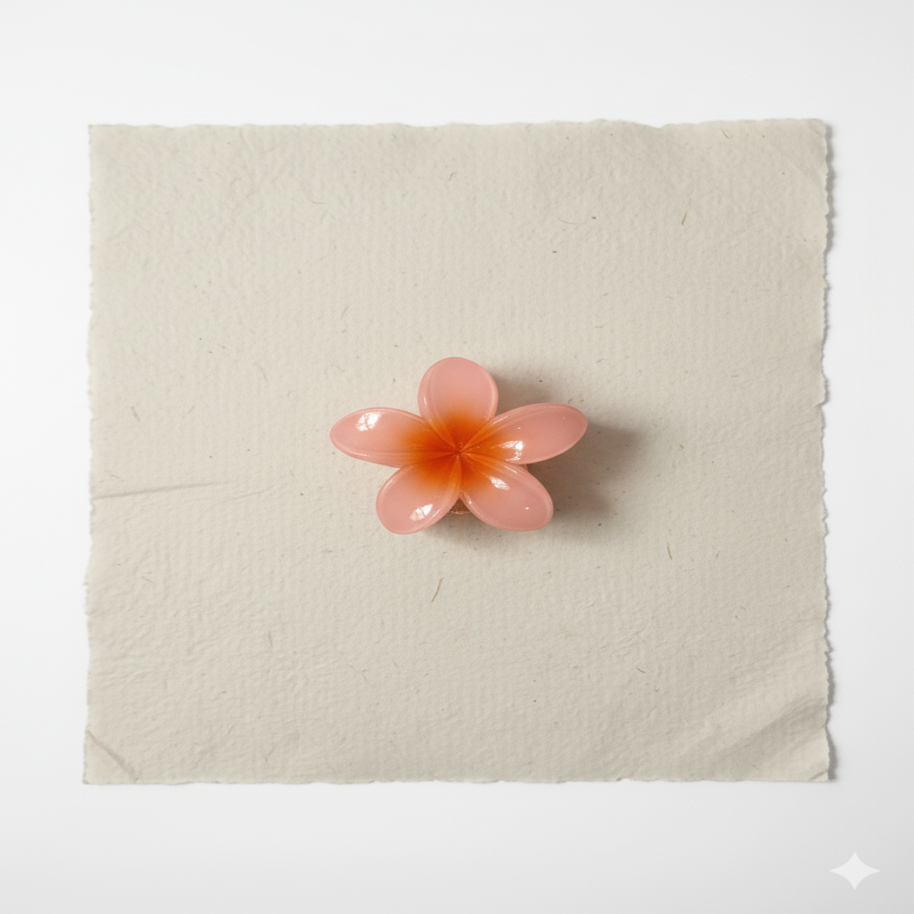 Tropical Bloom Flower Hair Clip(Large)