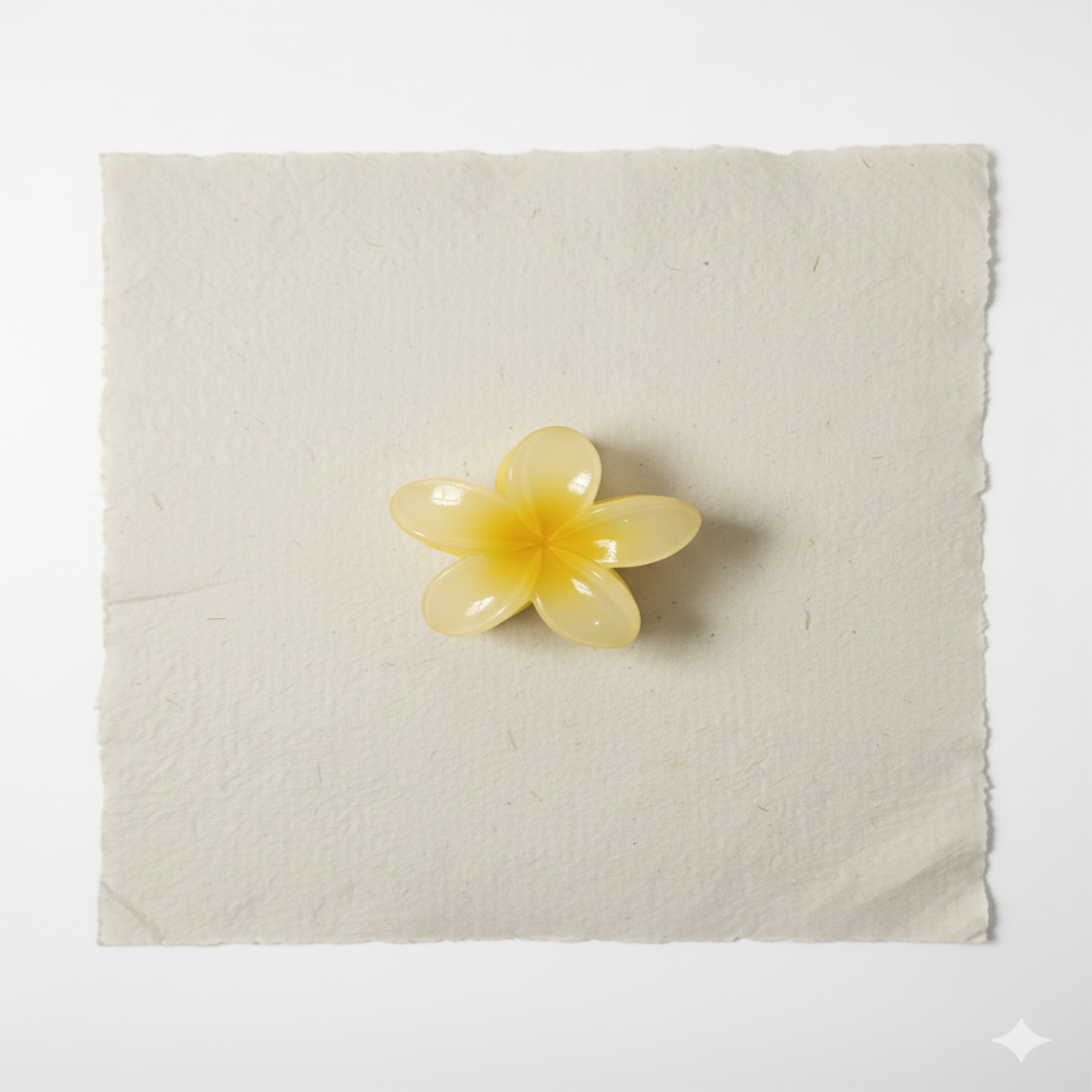 Tropical Bloom Flower Hair Clip(Large)