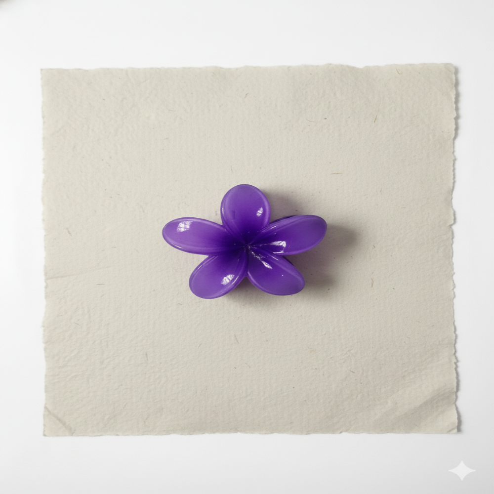 Tropical Bloom Flower Hair Clip(Large)