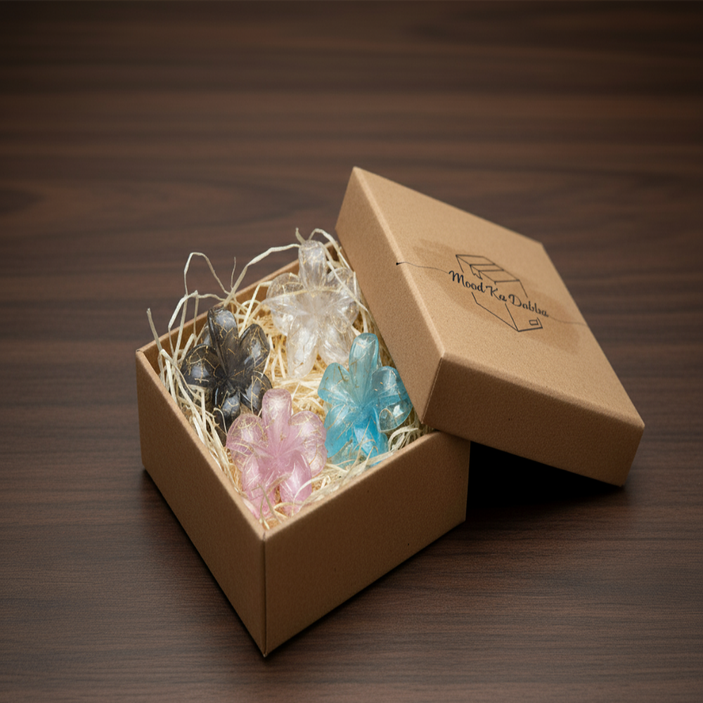 The Full Bloom: Colorful Flower Claw Clips(small)