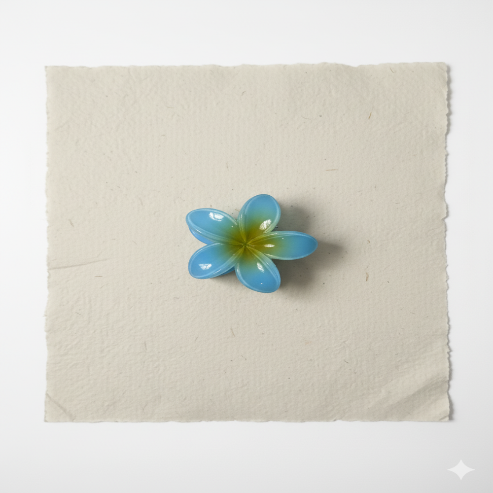 Tropical Bloom Flower Hair Clip(Large)