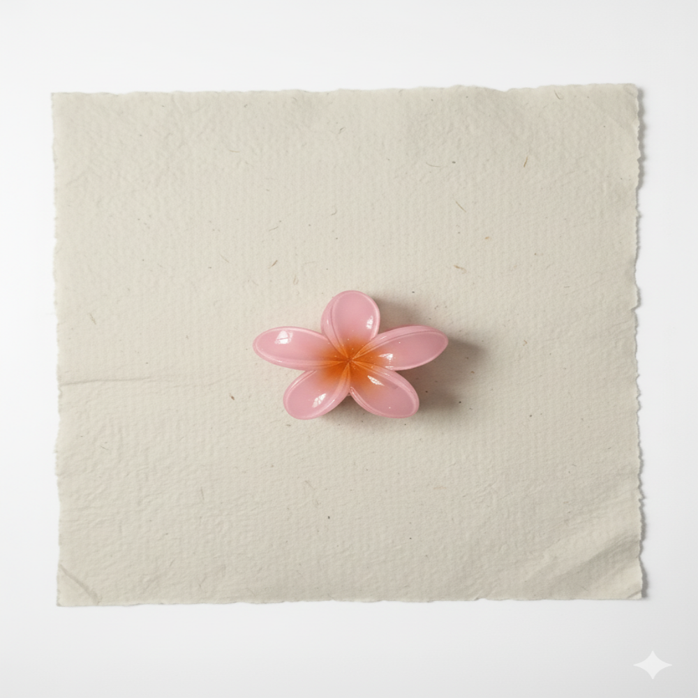 Tropical Bloom Flower Hair Clip(Large)