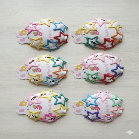 Starry Clips(Pack of 6)